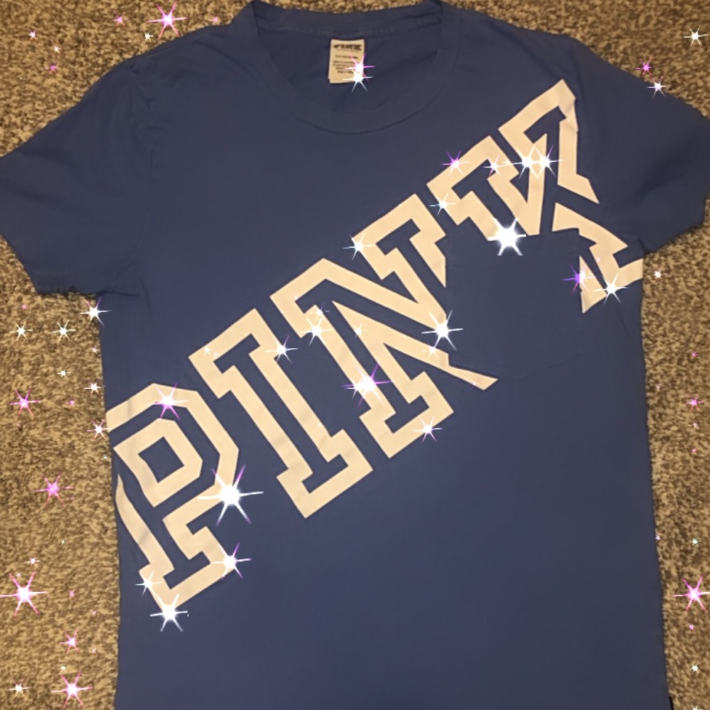 ✨blue PINK by Victoria’s Secret short sleeve✨